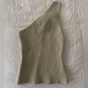 Aritzia sculpt knit top